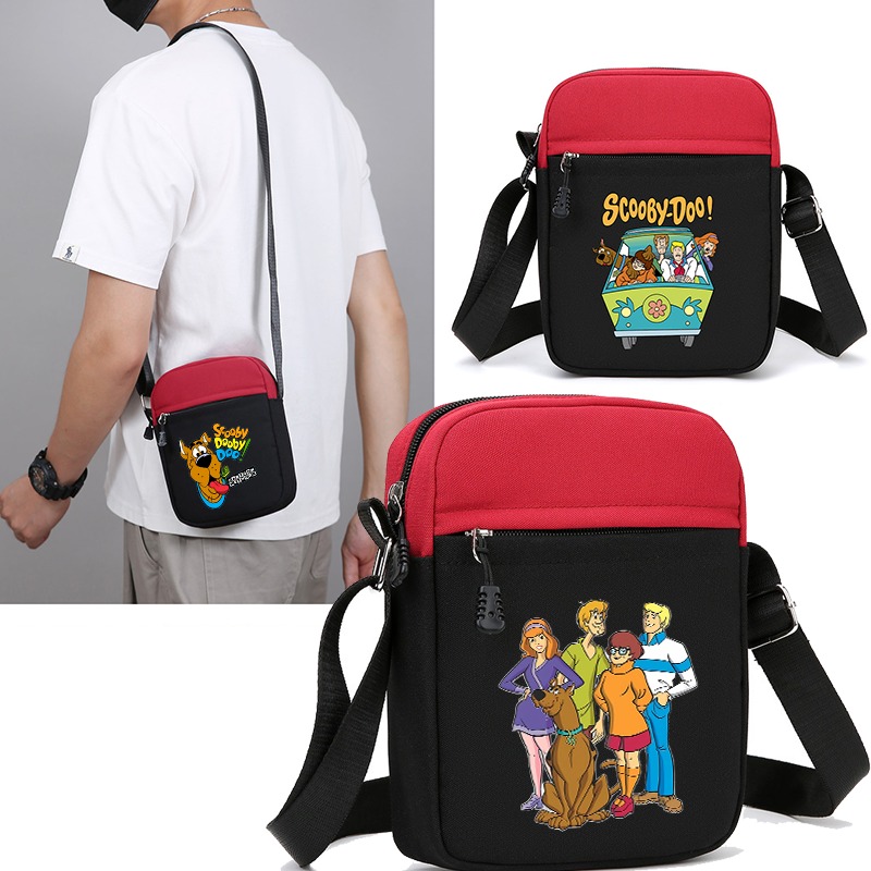 Women Bags Daily Use - Bolsas transversais Scooby Doo para mulheres,