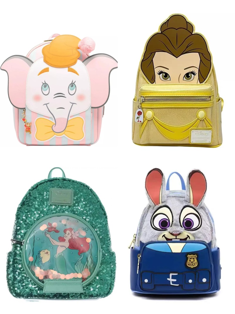 Women Bags Daily Use - Nova mini mochila rosa de couro