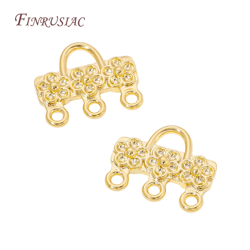 Women Bags Gold - Conector de Brinco em Formato de