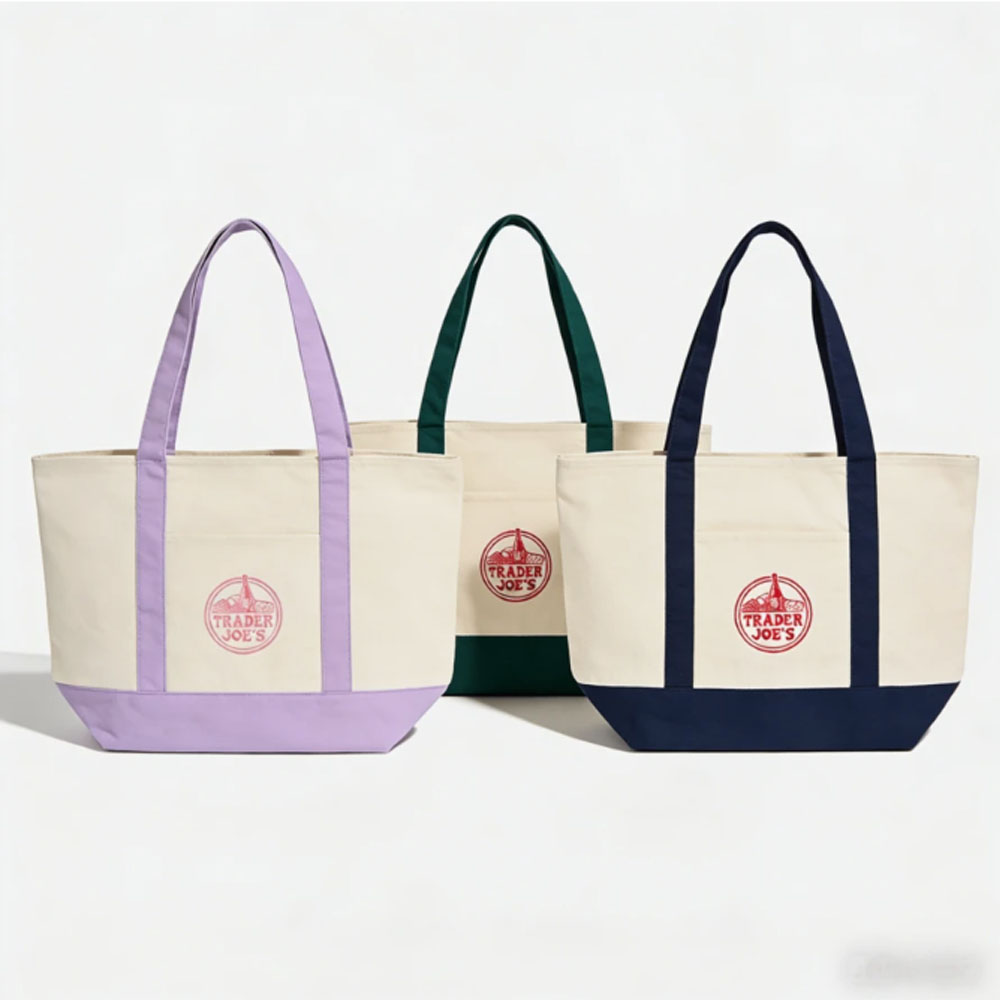 Shopper Tote Canvas - 1PCS - Bolsa Grande de Compras