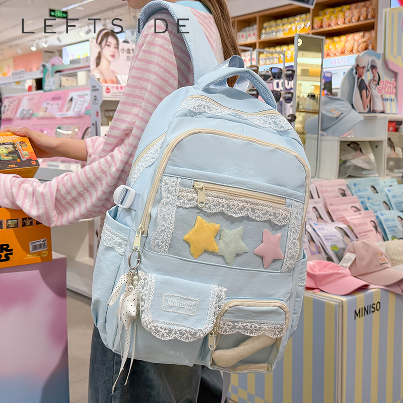 Women Bags 2026 Trends - Mochila Feminina com Renda, Linda e