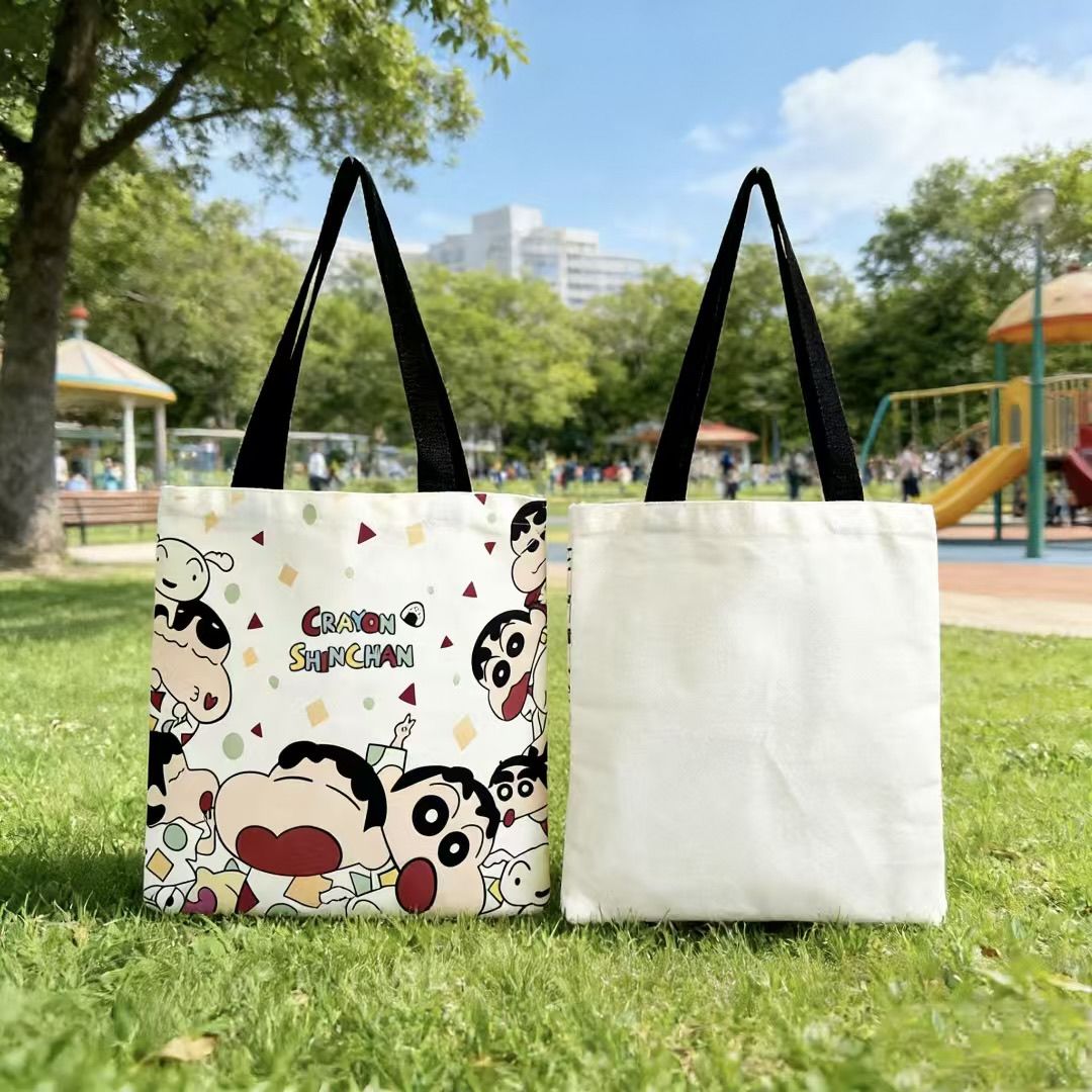 Women Bags Daily Use - Nova Bolsa Sacola de Lona Crayon