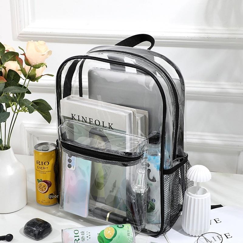 Women Bags Daily Use - Mochila transparente de pvc para esportes