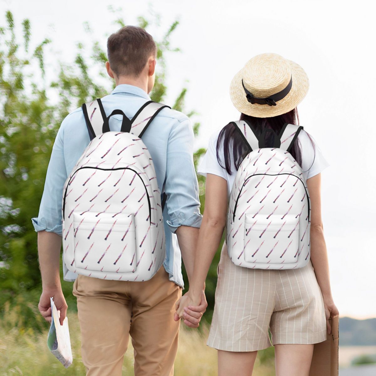 Women Bags Vector - Mochila Galaxy Oboe Vector para estudantes,