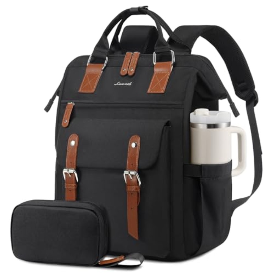 Women Bags Leather - Mochila para Laptop Feminina, Bolsa de
