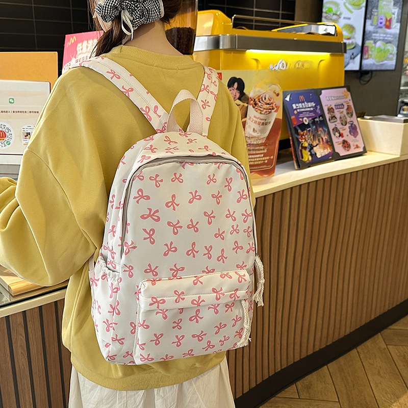Mochila Floral de Nylon para M - Women Bags Gift avaliação e preço