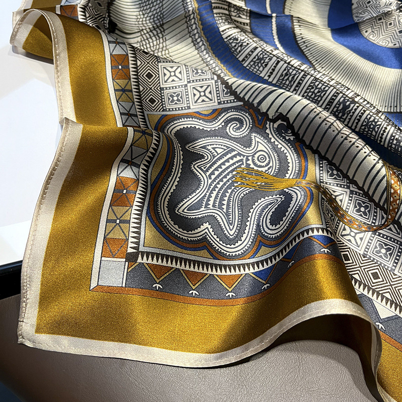 Lenço de Seda Premium Retrô Fi - Women Bags Gold avaliação e preço