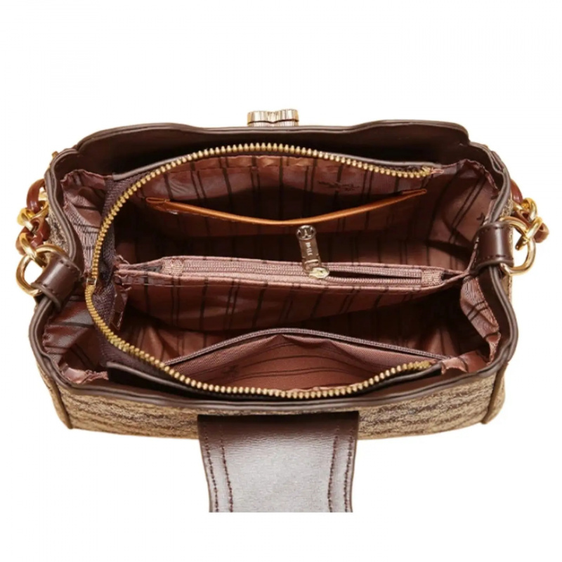 Bolsa de ombro vintage com est - Women Bags Daily Use avaliação e preço