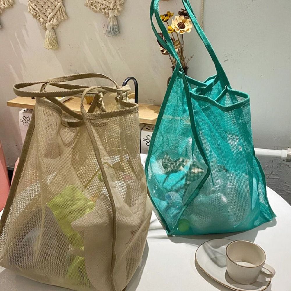 Bolsa de praia em malha leve,  - Women Bags Daily Use avaliação e preço