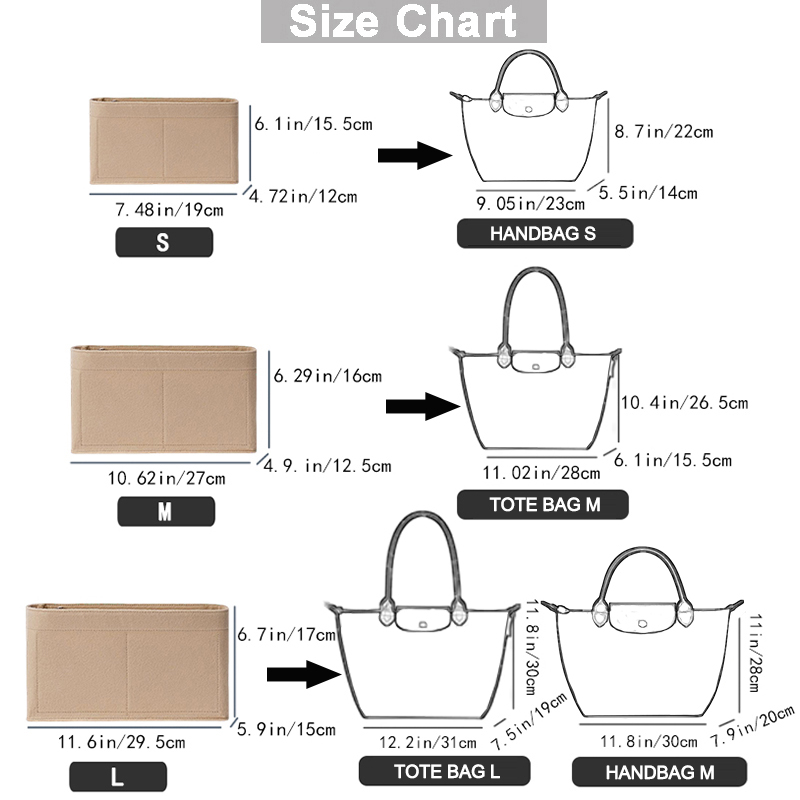 EverToner Mulheres Saco de Ins - Women'S Bags Longchamp avaliação e preço
