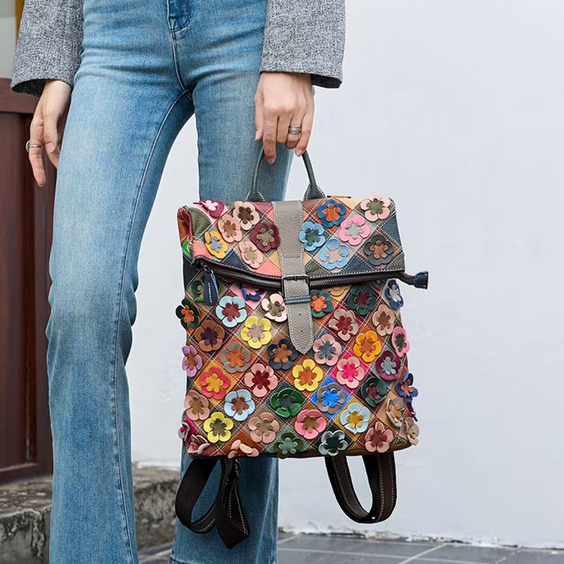 Mochila Vintage Feminina em Co - Women Bags Leather avaliação e preço