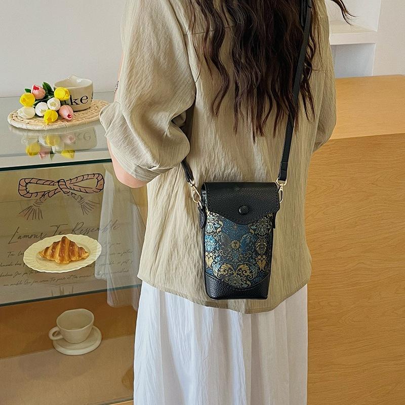 Bolsa de Tricô DIY - Bolsa Fem - Women'S Retro Bags avaliação e preço