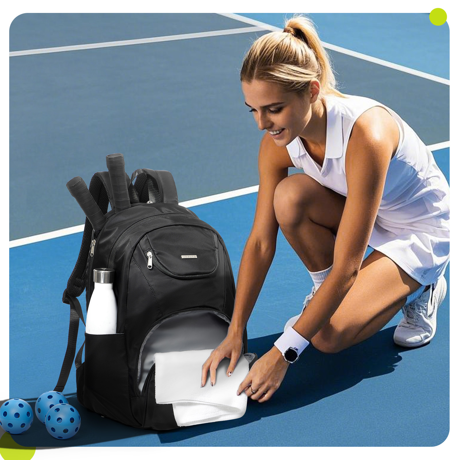 Mochila de Tênis para 2 Raquet - Women Bags And Shoes avaliação e preço