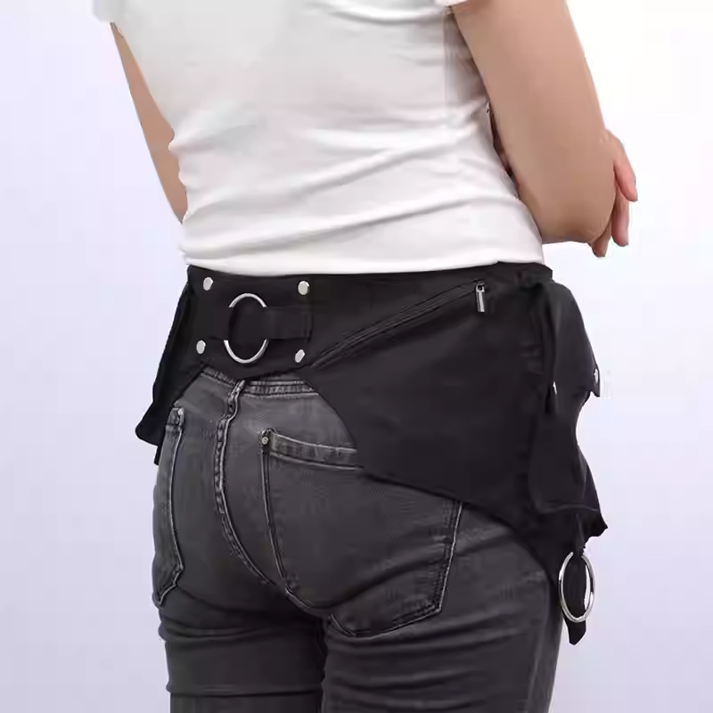 Bolsa de cintura punk medieval - Women'S Retro Bags avaliação e preço