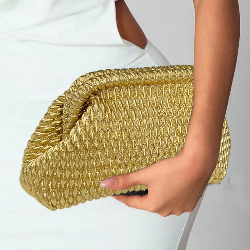 Bolsa de Mão Feminina de Luxo  - Women Bags Gold avaliação e preço