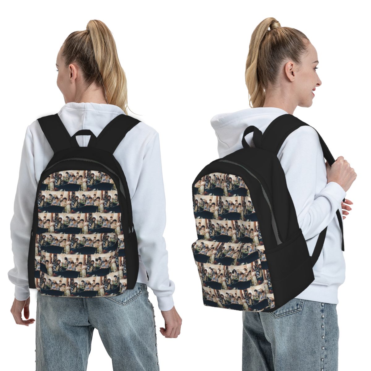 Mochila KPOP Boy Next Door par - Women Bags Next avaliação e preço