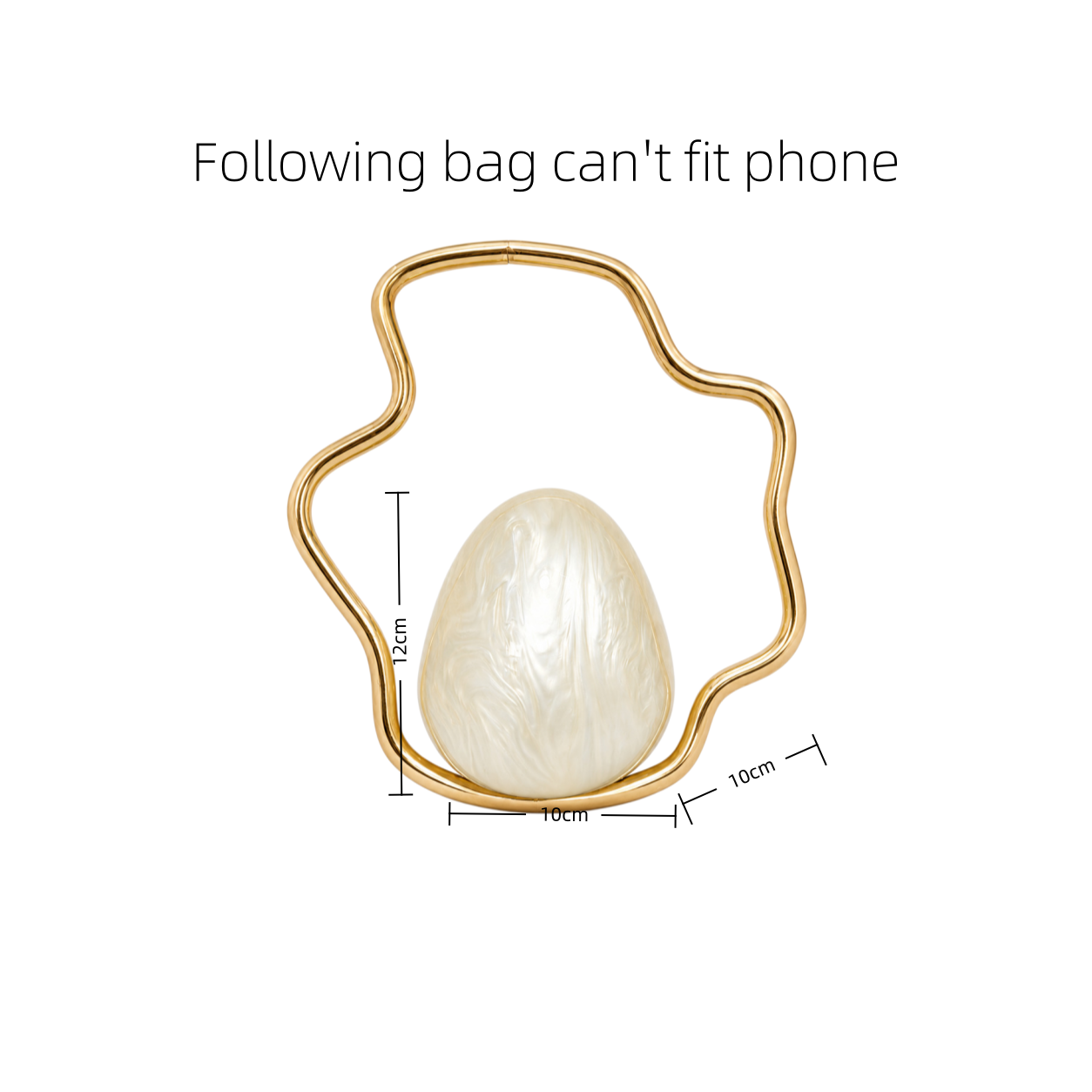 Bolsa de acrílico mini feminin - Women Bags Gold avaliação e preço