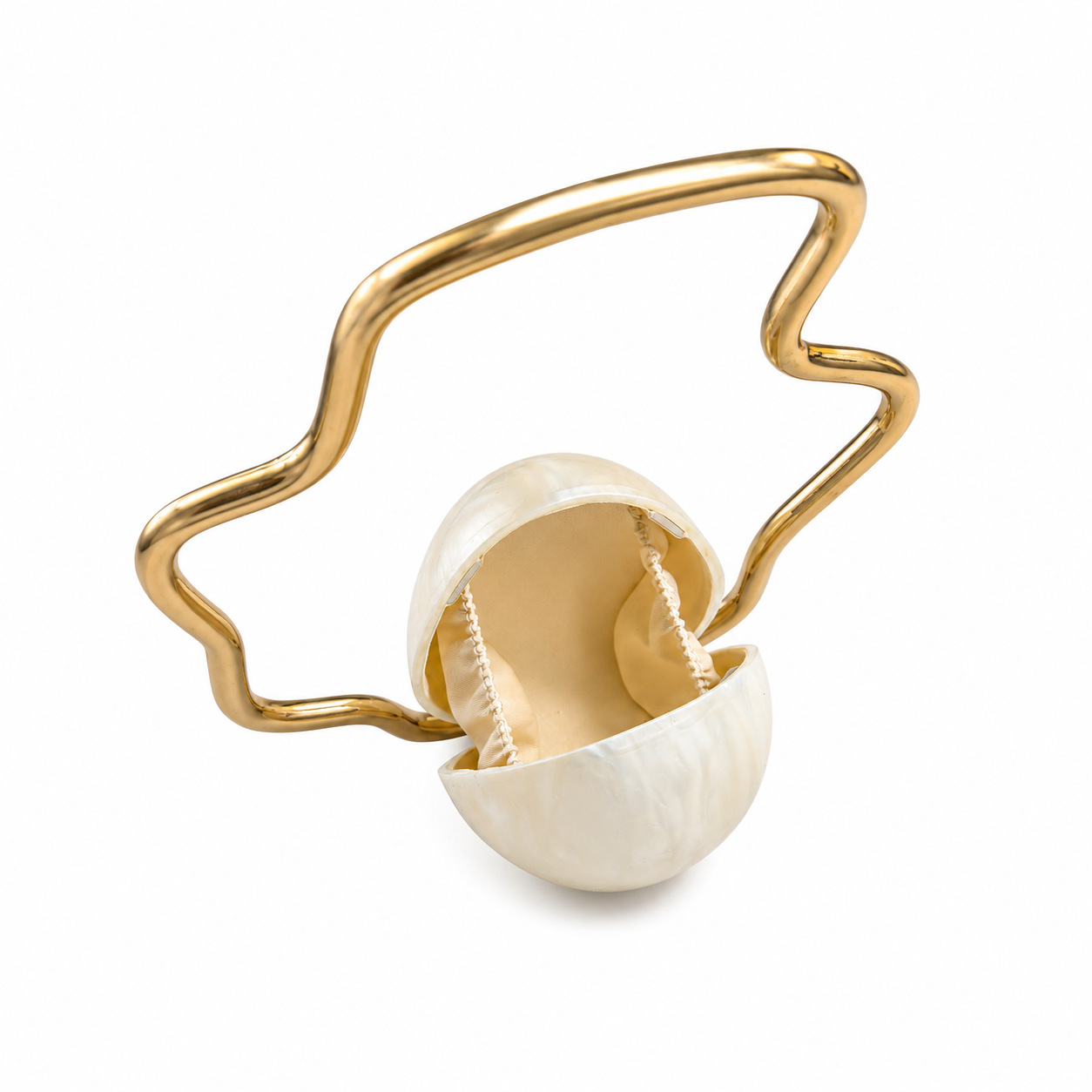 Bolsa de acrílico mini feminin - Women Bags Gold avaliação e preço