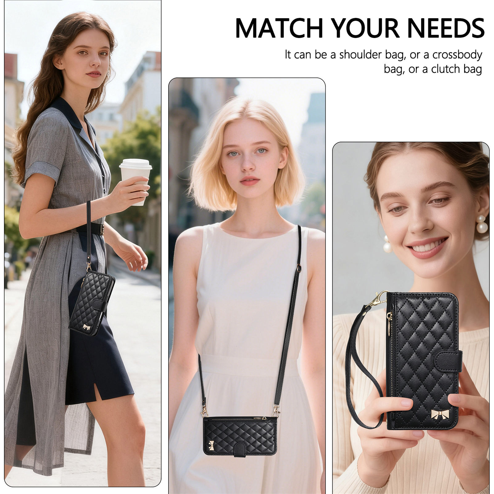 Capa de Telefone em Couro PU c - Phone Bag Crossbody avaliação e preço