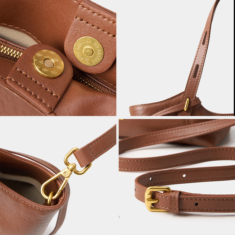 Bolsa de Ombro de Luxo em Cour - Women Bags Gold avaliação e preço