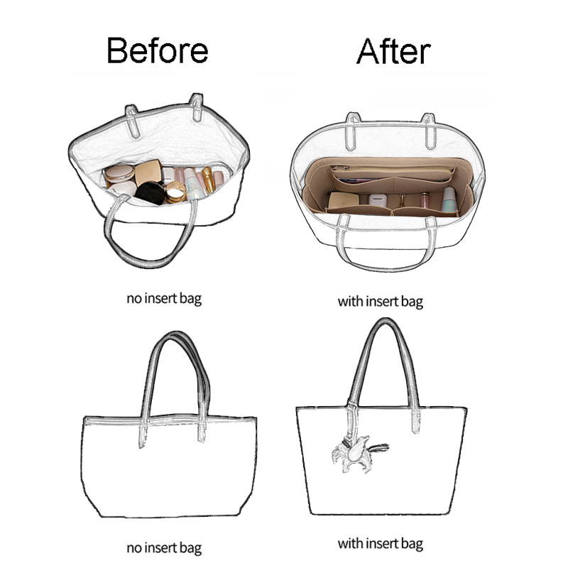 Saco de inserção de feltro org - Women Bags Goyard avaliação e preço