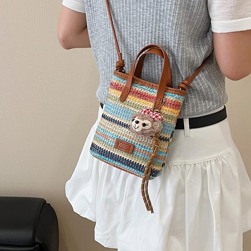 Bolsa de Tricô DIY - Kit para  - Women'S Retro Bags avaliação e preço