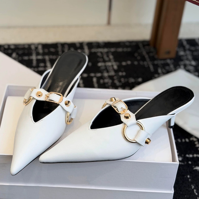 Mules Femininos com Fivela de  - Women Bags And Shoes avaliação e preço