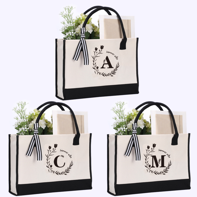 Bolsa tote de couro com estamp - Shopper Tote Canvas avaliação e preço