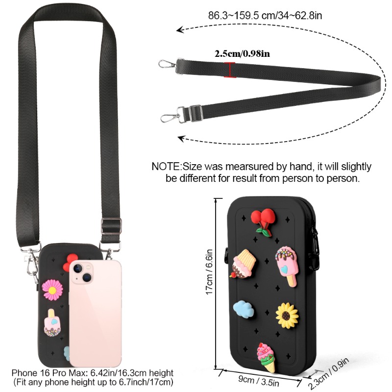 Bolsa Transversal Portátil de  - Phone Bag Crossbody avaliação e preço
