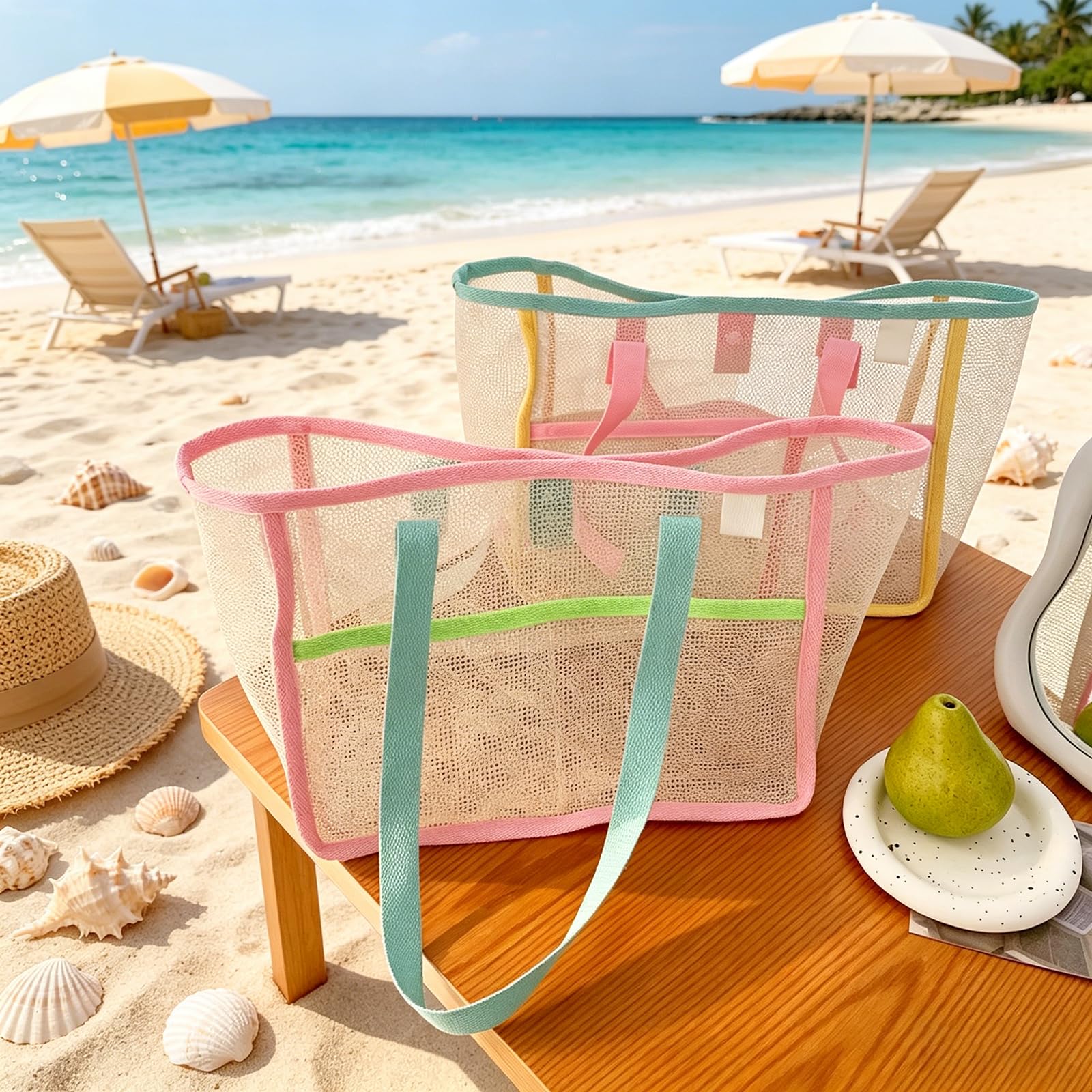 Bolsas de Praia para Mulheres, - Women Bags Daily Use avaliação e preço