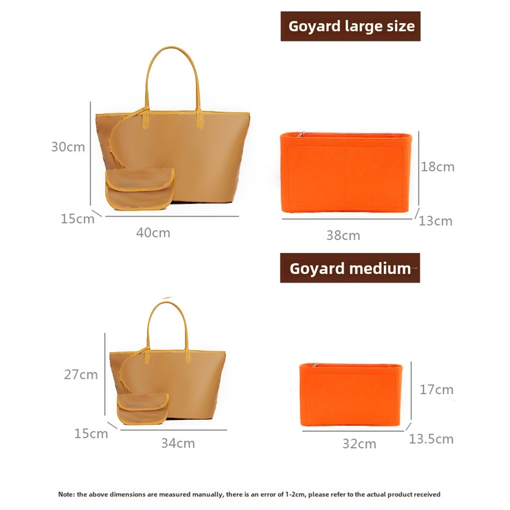 Saco de inserção de feltro org - Women Bags Goyard avaliação e preço