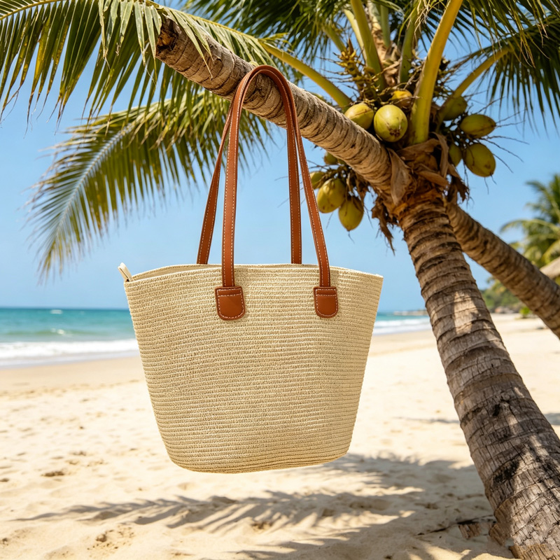 CLAREGQI Bolsa de Palha Femini - Women Bags Leather avaliação e preço
