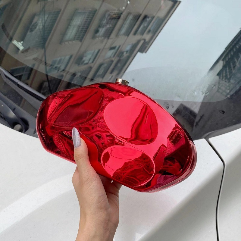 Bolsa de Mão em Acrílico Doura - Women Bags Gold avaliação e preço