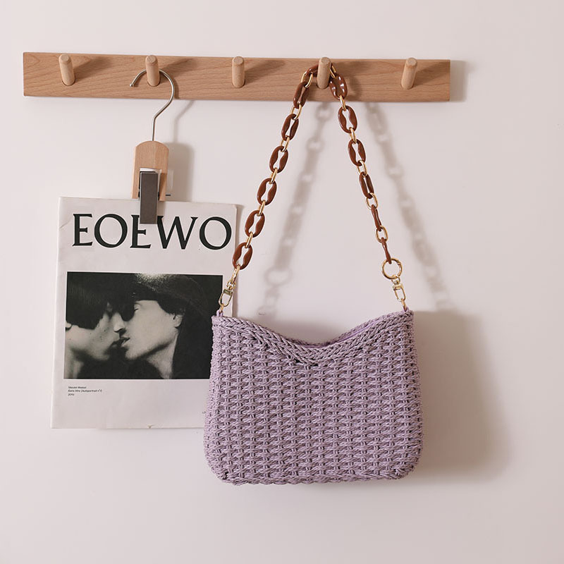 Bolsa de Palha Trançada para M - Women Bags Leather avaliação e preço