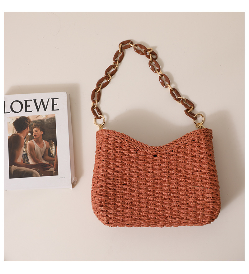 Bolsa de Palha Trançada para M - Women Bags Leather avaliação e preço