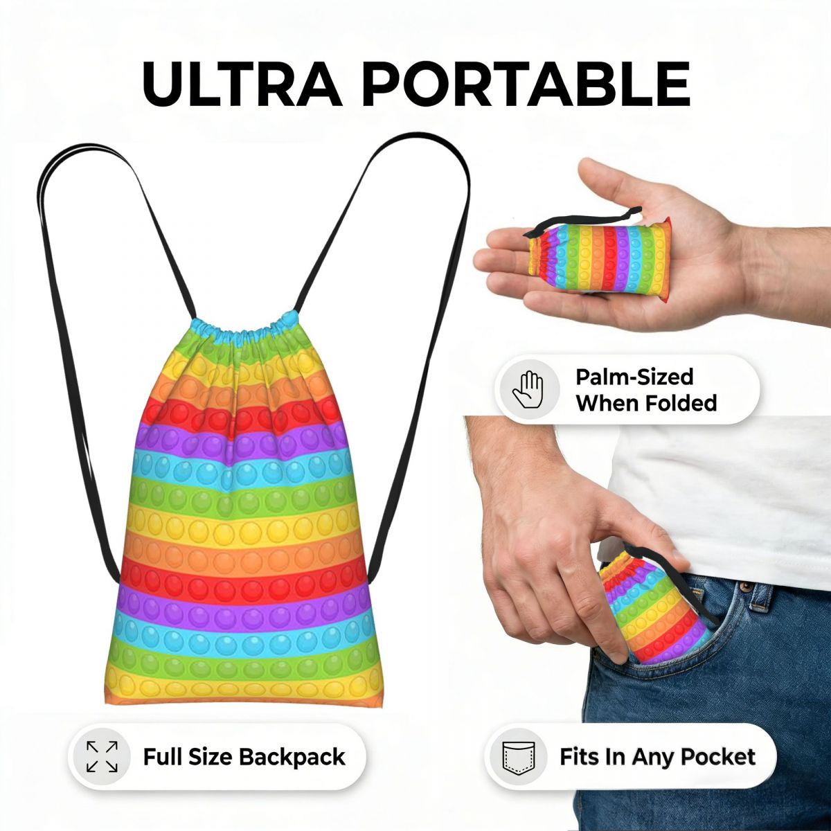 Mochila esportiva com cordão,  - Women Bags Vector avaliação e preço