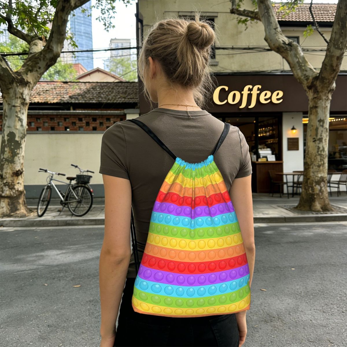 Mochila esportiva com cordão,  - Women Bags Vector avaliação e preço