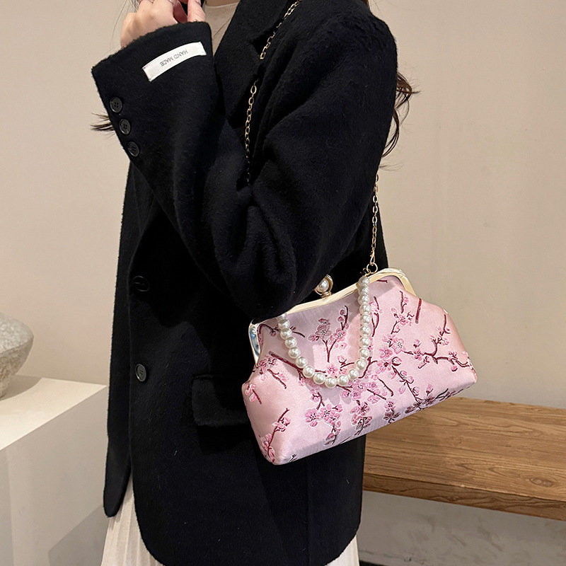 Nova Bolsa de Noite Retrô Chin - Phone Bag Crossbody avaliação e preço