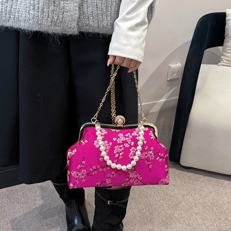Nova Bolsa de Noite Retrô Chin - Phone Bag Crossbody avaliação e preço