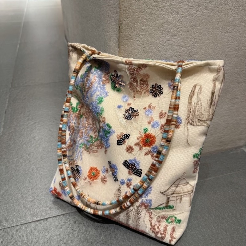 Nova Bolsa Sacola de Lona com  - Women Bags 2026 Trends avaliação e preço
