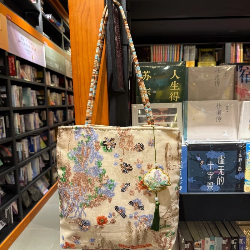Nova Bolsa Sacola de Lona com  - Women Bags 2026 Trends avaliação e preço