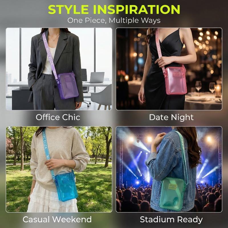 Nova Bolsa Transversal de PVC  - Women Bags Gift avaliação e preço