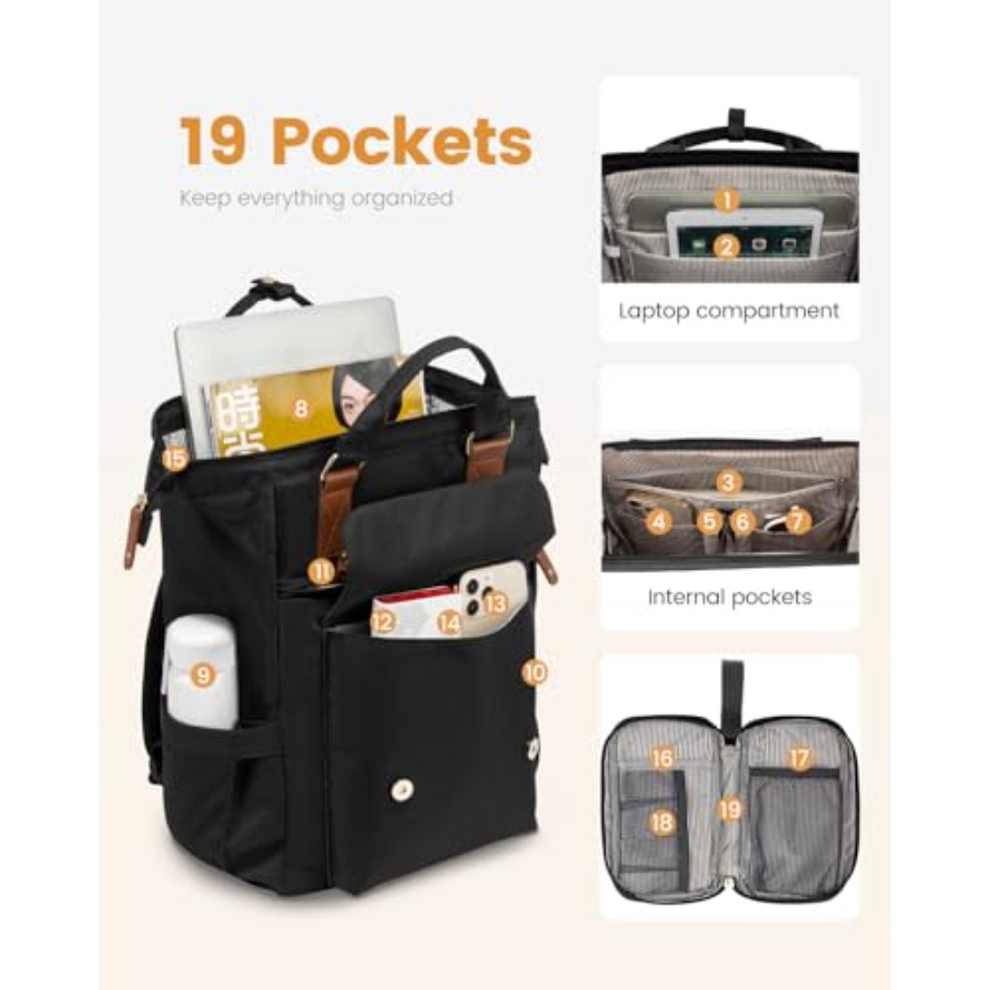 Mochila para Laptop Feminina,  - Women Bags Leather avaliação e preço
