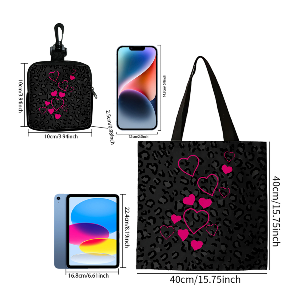 Bolsa Tote com Estampa de Leop - Women Bags Gift avaliação e preço