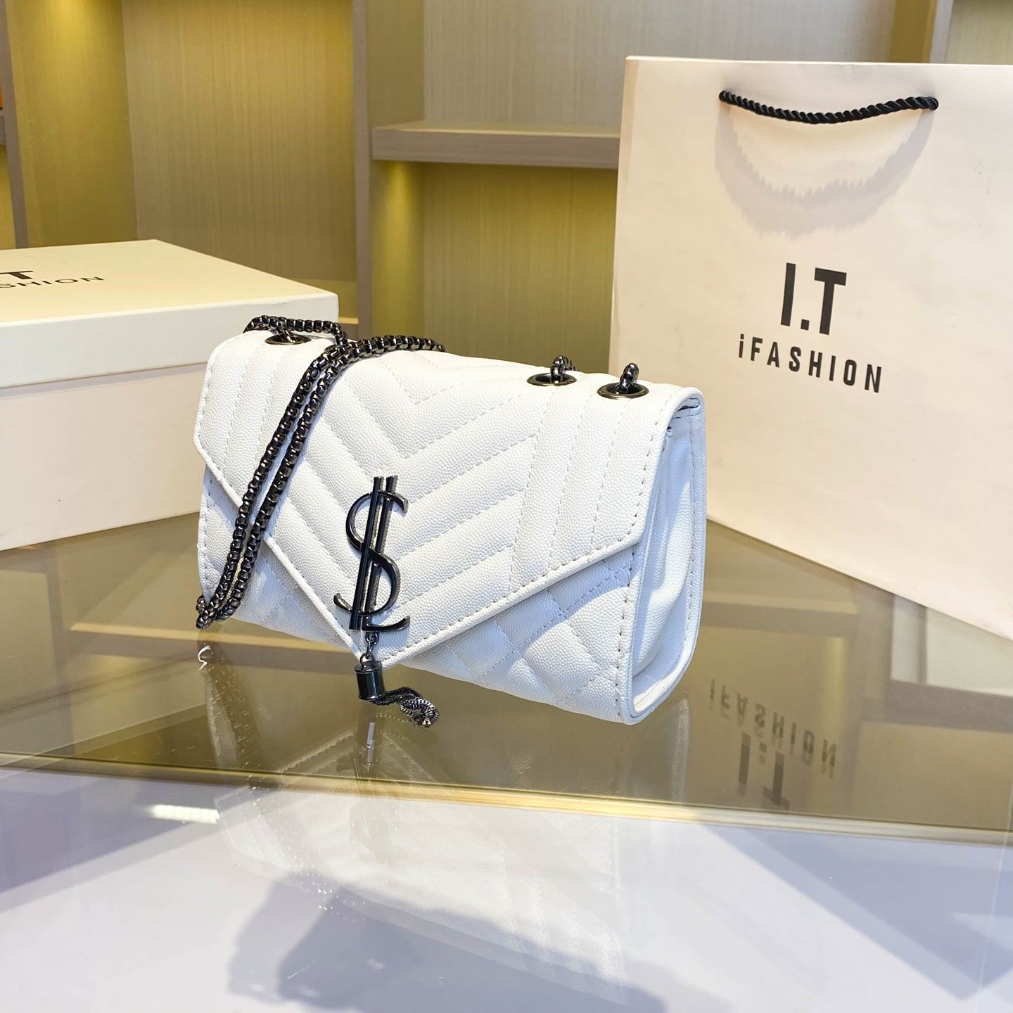 Bolsa quadrada pequena para mu - Women Bags Ysl avaliação e preço