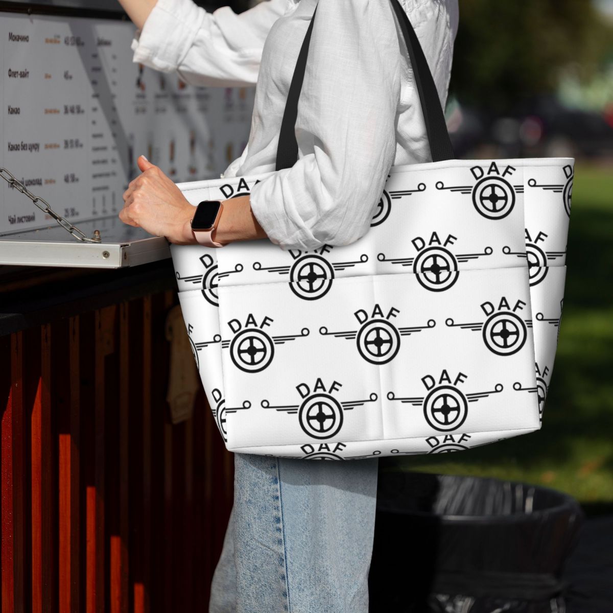 Bolsa tote de praia com design - Women Bags Vector avaliação e preço